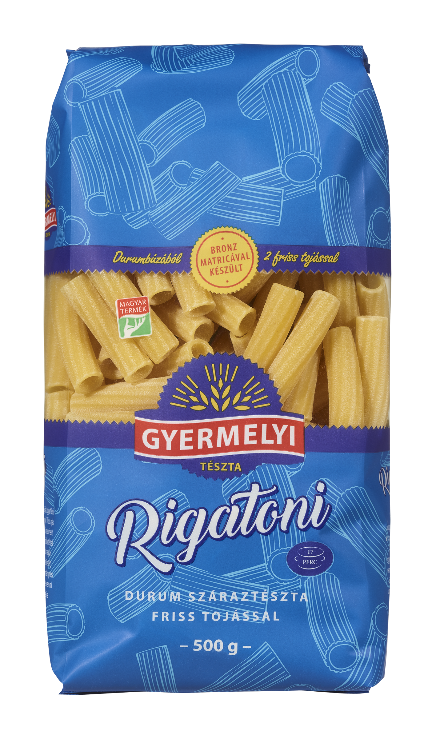 Gyermelyi Prémium Durum Rigatoni 500g